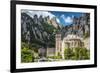 The Benedictine Abbey of Santa Maria De Montserrat, Monistrol De Montserrat, Catalonia, Spain-Stefano Politi Markovina-Framed Photographic Print