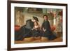 The Benediction, 1871 (Oil on Canvas)-Alfred Rankley-Framed Giclee Print