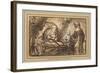 The Benediction of Isaac-Rembrandt van Rijn-Framed Giclee Print