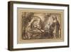 The Benediction of Isaac-Rembrandt van Rijn-Framed Giclee Print