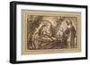 The Benediction of Isaac-Rembrandt van Rijn-Framed Giclee Print