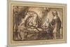 The Benediction of Isaac-Rembrandt van Rijn-Mounted Giclee Print