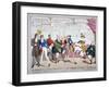 The Benefits of a Northern Excursion, or R-L Pastime at Home (I) Fiddling and Dancing!, C1822-JL Marks-Framed Giclee Print