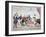 The Benefits of a Northern Excursion, or R-L Pastime at Home (I) Fiddling and Dancing!, C1822-JL Marks-Framed Giclee Print