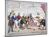 The Benefits of a Northern Excursion, or R-L Pastime at Home (I) Fiddling and Dancing!, C1822-JL Marks-Mounted Giclee Print