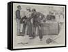 The Benevolent Bar, by E Nesbit-Arthur Herbert Buckland-Framed Stretched Canvas