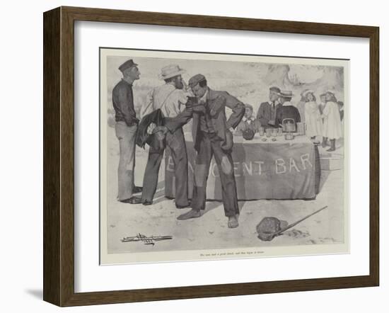 The Benevolent Bar, by E Nesbit-Arthur Herbert Buckland-Framed Giclee Print