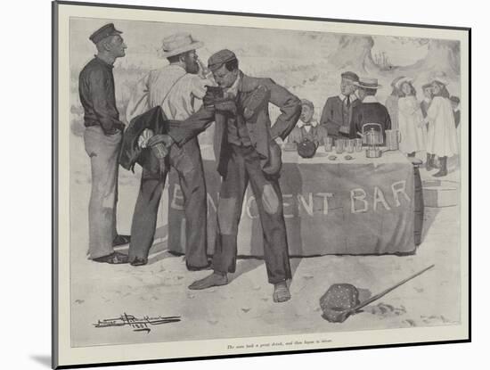The Benevolent Bar, by E Nesbit-Arthur Herbert Buckland-Mounted Giclee Print
