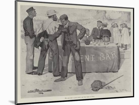 The Benevolent Bar, by E Nesbit-Arthur Herbert Buckland-Mounted Giclee Print