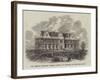 The Bengal Military Normal School, at Sanawur, in the Himalayas-null-Framed Giclee Print