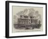 The Bengal Military Normal School, at Sanawur, in the Himalayas-null-Framed Giclee Print