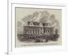 The Bengal Military Normal School, at Sanawur, in the Himalayas-null-Framed Giclee Print