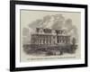 The Bengal Military Normal School, at Sanawur, in the Himalayas-null-Framed Giclee Print