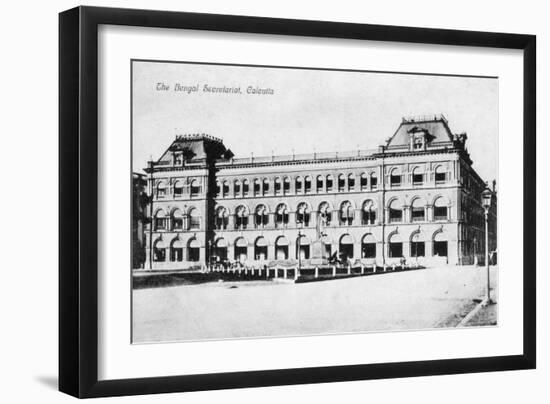 The Bengal Secretariat, Calcutta, India, Early 20th Century-null-Framed Giclee Print