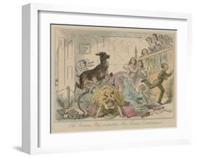 The "Benicia Boy" Astonishes Miss Birche's Establishment-Hablot Knight Browne-Framed Giclee Print