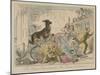 The "Benicia Boy" Astonishes Miss Birche's Establishment-Hablot Knight Browne-Mounted Giclee Print