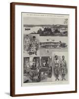 The Benin Expedition, Scenes in the Niger Coast Protectorate-null-Framed Giclee Print