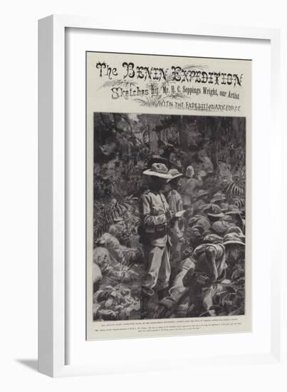 The Benin Expedition-Henry Charles Seppings Wright-Framed Giclee Print