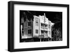 The Berkeley Shore Hotel in the Art-Deco District of Miami Beach - Florida-Philippe Hugonnard-Framed Photographic Print