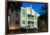 The Berkeley Shore Hotel in the Art-Deco District of Miami Beach - Florida-Philippe Hugonnard-Framed Photographic Print