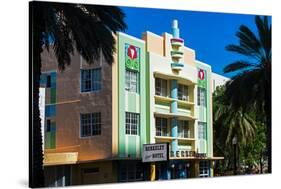 The Berkeley Shore Hotel in the Art-Deco District of Miami Beach - Florida-Philippe Hugonnard-Stretched Canvas