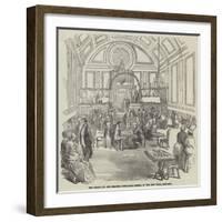 The Berkshire and Reading Chess-Club Soiree, in the New Hall, Reading-null-Framed Giclee Print