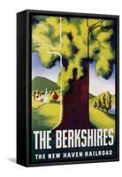 The Berkshires Poster by Ben Nason-null-Framed Stretched Canvas