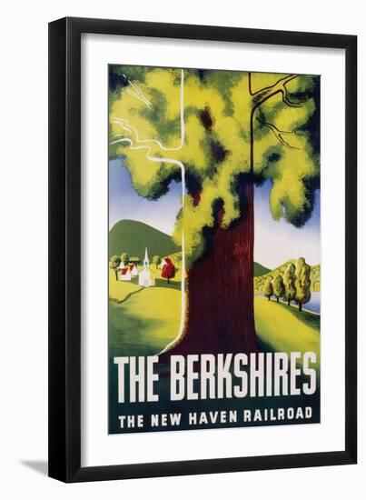 The Berkshires Poster by Ben Nason-null-Framed Giclee Print