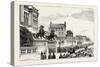 The Berlin Congress,Entrance to the Royal Castle, Keeping the Road for the Guests to the Banquet-null-Stretched Canvas