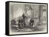 The Berlin Congress, Visit of Prince Bismarck to Lord Beaconsfield at the Kaiserhof Hotel-null-Framed Stretched Canvas