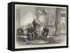 The Berlin Congress, Visit of Prince Bismarck to Lord Beaconsfield at the Kaiserhof Hotel-null-Framed Stretched Canvas