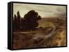 The Berlin-Potsdam Railway, 1847-Adolph Friedrich von Menzel-Framed Stretched Canvas