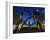 The Berlin Sculpture by Night, Tiergarten, Berlin, Germany-Cahir Davitt-Framed Photographic Print