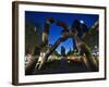 The Berlin Sculpture by Night, Tiergarten, Berlin, Germany-Cahir Davitt-Framed Photographic Print