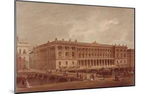 The Berlin Stock Exchange at the Burgstrasse, End 1860S-Early 1870S-null-Mounted Giclee Print