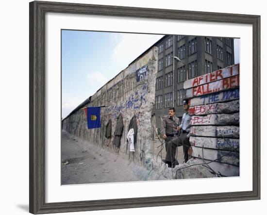 The Berlin Wall, Berlin, Germany-Adina Tovy-Framed Photographic Print