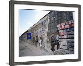 The Berlin Wall, Berlin, Germany-Adina Tovy-Framed Photographic Print