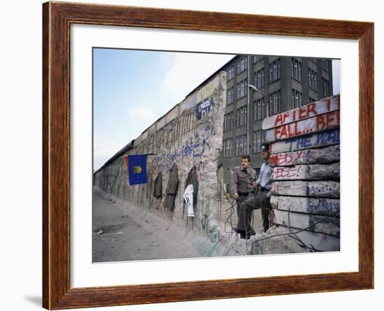 The Berlin Wall, Berlin, Germany-Adina Tovy-Framed Photographic Print