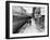 The Berlin Wall, Separating West Berlin and East Berlin, Five Years after Being Built, 1966-null-Framed Photo