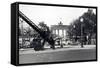 The Berlin Wall, under Construction in August 1961-null-Framed Stretched Canvas