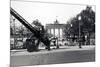 The Berlin Wall, under Construction in August 1961-null-Mounted Premium Photographic Print