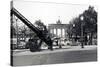 The Berlin Wall, under Construction in August 1961-null-Stretched Canvas