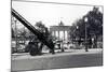 The Berlin Wall, under Construction in August 1961-null-Mounted Photographic Print