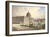 The Berliner Stadtschloss. View of the Palace Facade from the Palace Bridge, 1886-Hermann Ziller-Framed Giclee Print