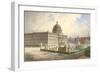 The Berliner Stadtschloss. View of the Palace Facade from the Palace Bridge, 1886-Hermann Ziller-Framed Giclee Print