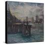 The Bermondsey Wall London-John Erskine-Stretched Canvas