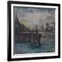 The Bermondsey Wall London-John Erskine-Framed Giclee Print