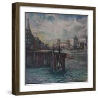 The Bermondsey Wall London-John Erskine-Framed Giclee Print