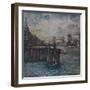 The Bermondsey Wall London-John Erskine-Framed Giclee Print