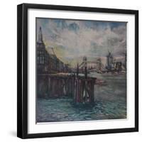 The Bermondsey Wall London-John Erskine-Framed Giclee Print